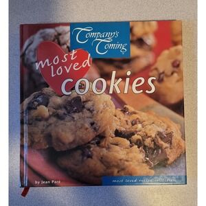 Company's Coming Most Loved Cookies by Jean Pare Hardcover New